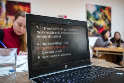 Fotografie z třetího semináře v rámci programu Active Citizens: Chráníme klima!, který proběhl 28.2.-1.3. 2023 v Tibet Open House v Praze..
