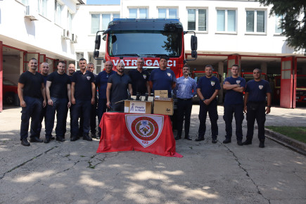 Donirane 24 digitalne radio stanice Profesionalnoj vatrogasnoj postrojbi Grada Mostara 