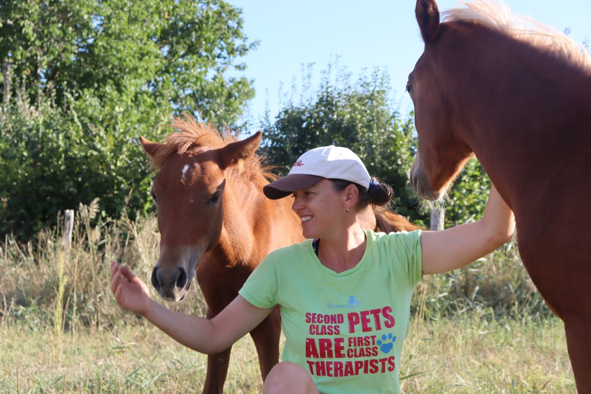 Maria from North Macedonia: Caring for animals and cultivating a circular economy