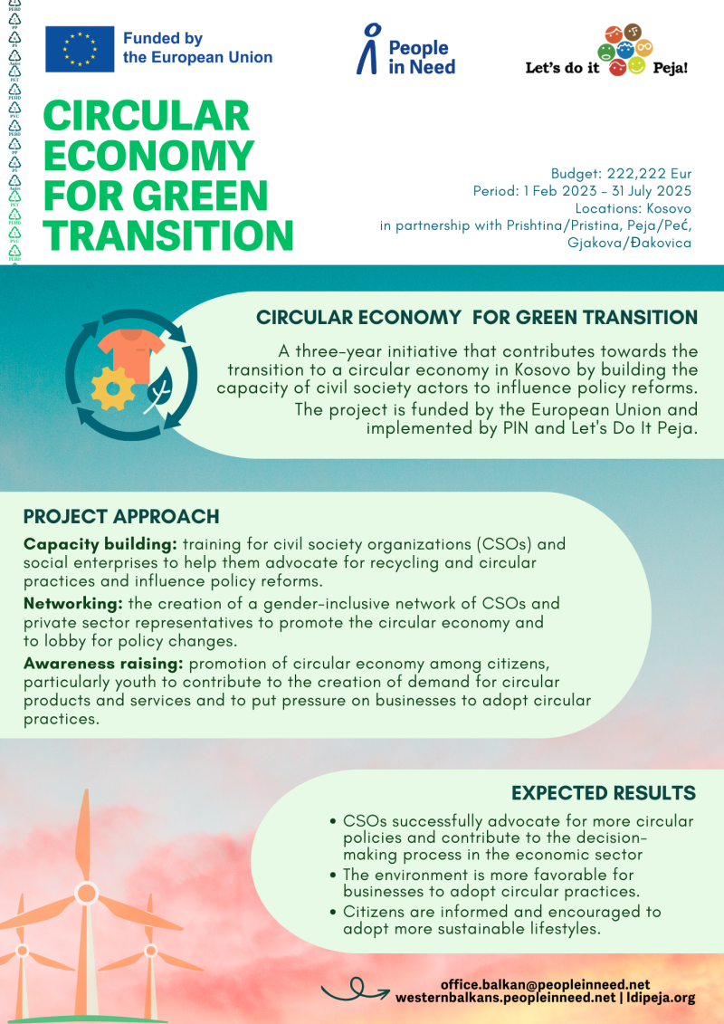 Циркуларна економија за зелената транзиција